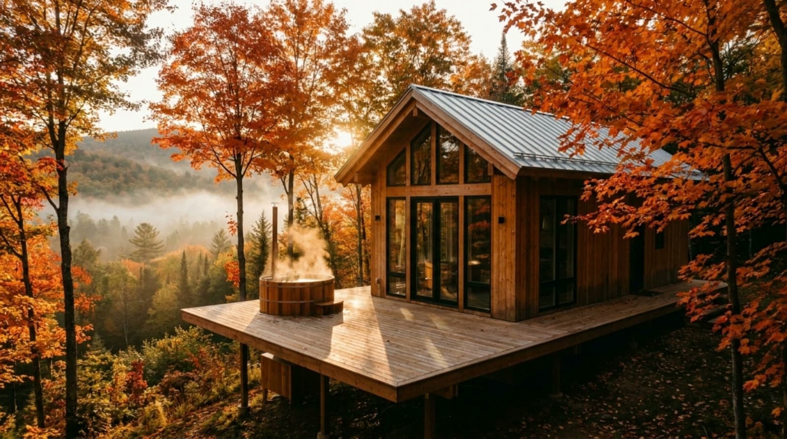 Still from the A cabin above the fog line film