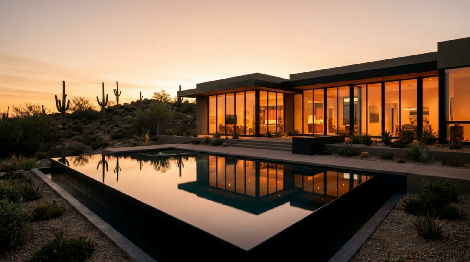 Still from the Desert modern at last light film